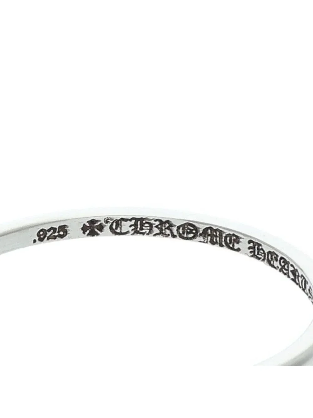 Chrome Hearts WB Bubblgm Wedding Band Bubblegum Silver Ring